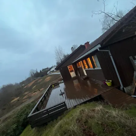 Ferienhaus 4 Bedroom House In Beautiful Strandebarm *