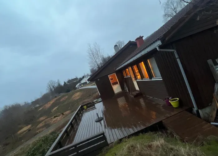 Feriehus 4 Bedroom House In Beautiful Strandebarm *